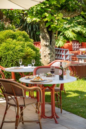 Déjeuner au Restaurant Jardin