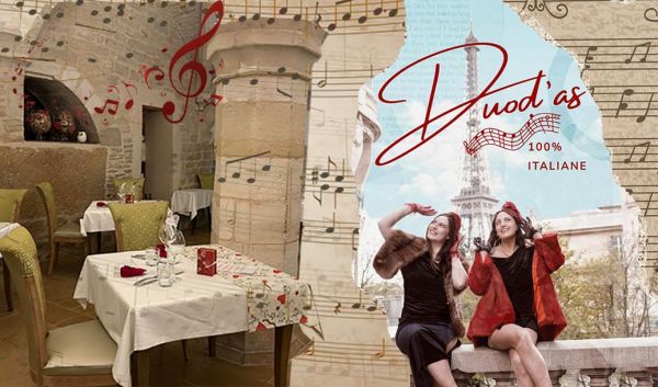 Hiver Musical : Dîner Saint Valentin - Spectacle Duod'as